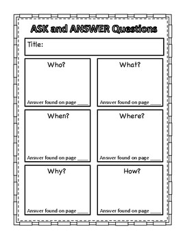 Reading Comprehension Graphic Organizers By Themommycreative A