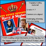 Reading Comprehensions - Harry & Meghan. DISTANCE LEARNING
