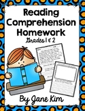 Reading Comprehension Homework
