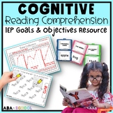 Reading Comprehension IEP Goals and Progress Monitoring fo