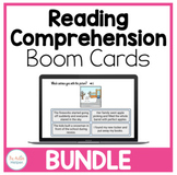 Reading Comprehension Interactive Boom Cards BUNDLE