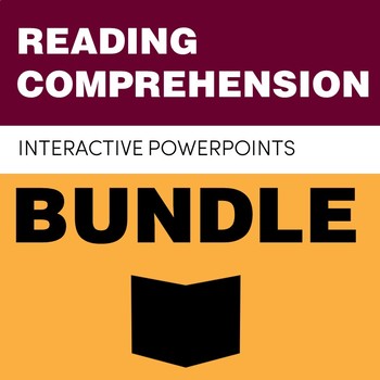 Preview of Reading Comprehension Interactive PowerPoint Bundle