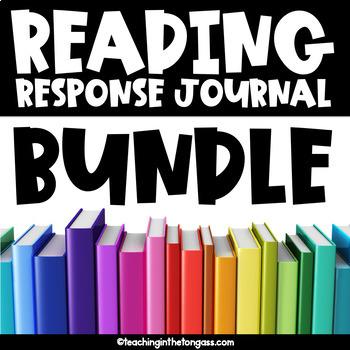 Preview of Reading Response Journal Log Comprehension Summary Sheets Bundle