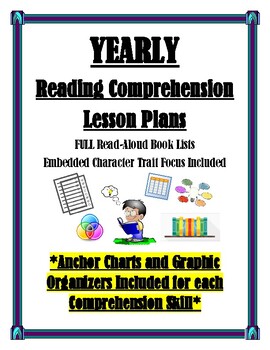 Preview of Reading Comprehension Lesson Plans FULL YEAR