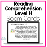 Reading Comprehension Level H Interactive Boom Cards