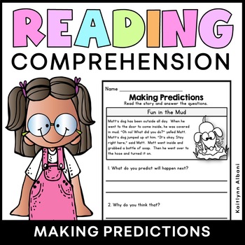Preview of Reading Comprehension - Making Predictions Passages