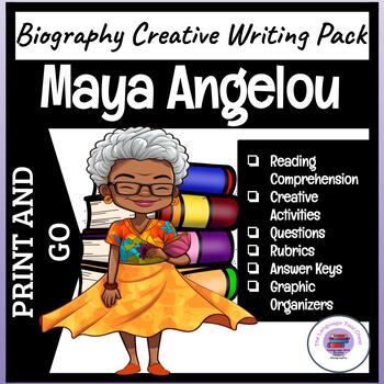 Preview of Maya Angelou ~ Creative Writing | Reading Comprehension | Research