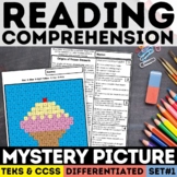 Reading Comprehension Mystery Picture Differentiated | Sum
