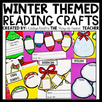 Preview of Reading Comprehension NO PREP Crafts WINTER