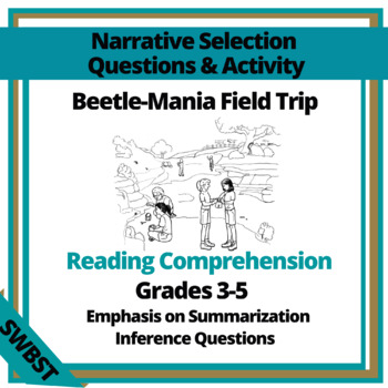 Preview of Reading Comprehension Narrative Test Practice Passages STAAR