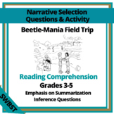 Reading Comprehension Narrative Test Practice Passages STAAR