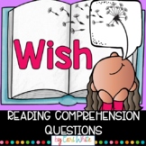 Reading Comprehension Book Club Novel Study | Wish by Barb