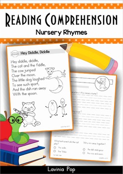 Preview of Reading Comprehension - Nursery Rhymes