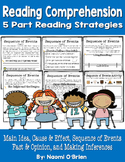 Reading Comprehension Pack for 1st and 2nd
