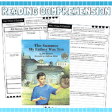 Reading Comprehension Packet: Read Aloud The Summer My Fat