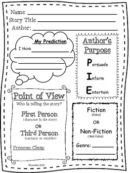 Reading Comprehension Packet with 5th Grade "I Can" statements | TpT