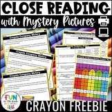 Reading Comprehension Passage FREE - Close Reading Activities