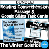 Reading Comprehension Passage and Google Task Cards BUNDLE