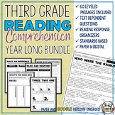 Reading Comprehension Passages and Questions for THIRD Gra