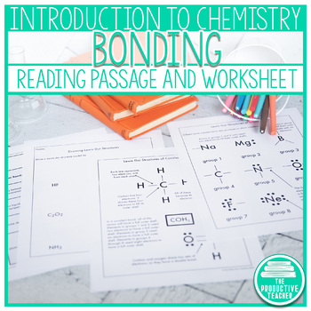 Worksheet for Chemical Bonding by The Productive Teacher | TpT