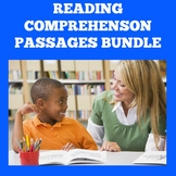 Reading Comprehension Passages Questions | 2nd 3rd 4th 5th