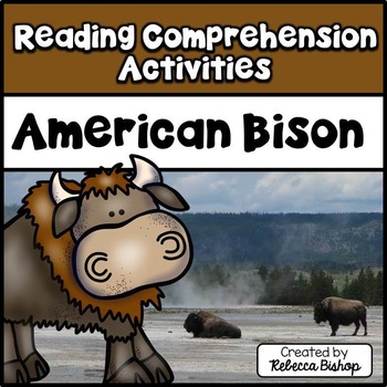 Preview of Reading Comprehension Passages American Bison