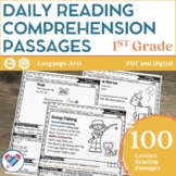 Reading Comprehension Passages 1ST GRADE