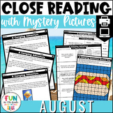 Reading Comprehension Passages - August - Digital & Print 
