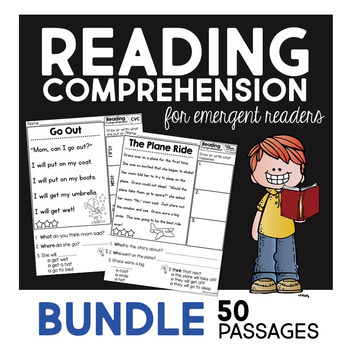 Preview of Reading Comprehension Passages BUNDLE