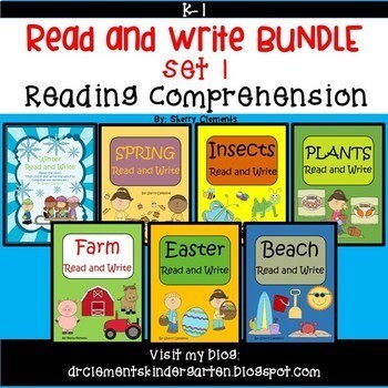 Preview of Spring | Reading Comprehension Passages Bundle | Fill in the Blank
