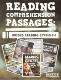 Reading Comprehension Passages: Guided Reading Levels C-I 