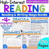 Reading Comprehension Passages Bundle for Middle School - 