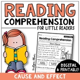Reading Comprehension Passages - Cause and Effect [Little 