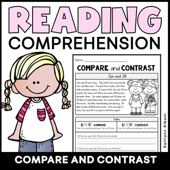 Preview of Reading Comprehension Passages - Compare and Contrast
