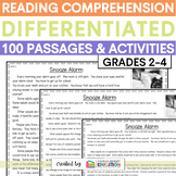 Reading Comprehension Passages Differentiated Grades 2nd 3rd 4th
