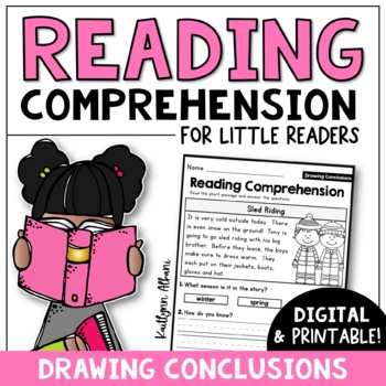 Preview of Reading Comprehension Passages - Drawing Conclusions | Digital Distance Learning