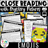 Reading Comprehension Passages - Emojis - Digital & Print 
