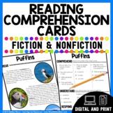 Reading Comprehension Passages - Fiction Nonfiction Comprehension