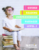 Reading Comprehension Passages: Guided Reading Level J - P