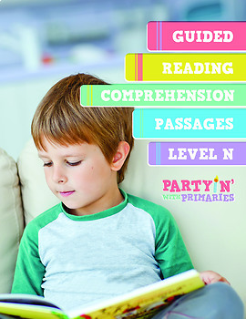 Preview of Reading Comprehension Passages: Guided Reading Level N - PDF & Google Slides