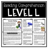 Reading Comprehension Passages Level L