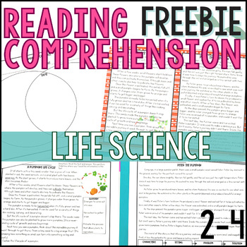 Preview of Life Science Reading Comprehension Passages | Science Background Knowledge