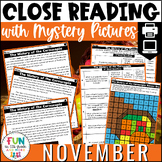 Reading Comprehension Passages - November - Digital & Prin