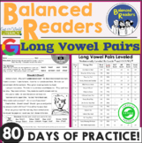 Reading Comprehension Passages & Phonics - LONG VOWEL PAIR