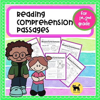Reading Comprehension Passages & Question for 1st-2nd Grade by Kanoon ...