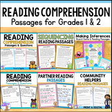 Reading Comprehension Passages & Questions 1st & 2nd Grade