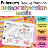 February Valentine's Day Reading Comprehension Passages, Q