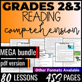 Reading Comprehension Passages and Questions MEGA Bundle 2