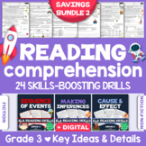 Reading Comprehension Passages & Questions: Skills-Boostin