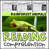 Reading Comprehension Passages - Rainforest Animals